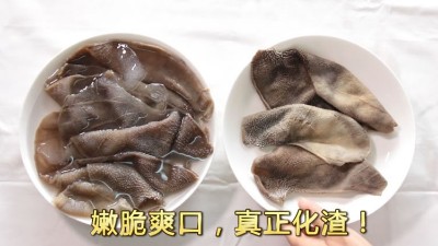 冷凍毛肚怎么處理才嫩脆，煮了不縮水呢?